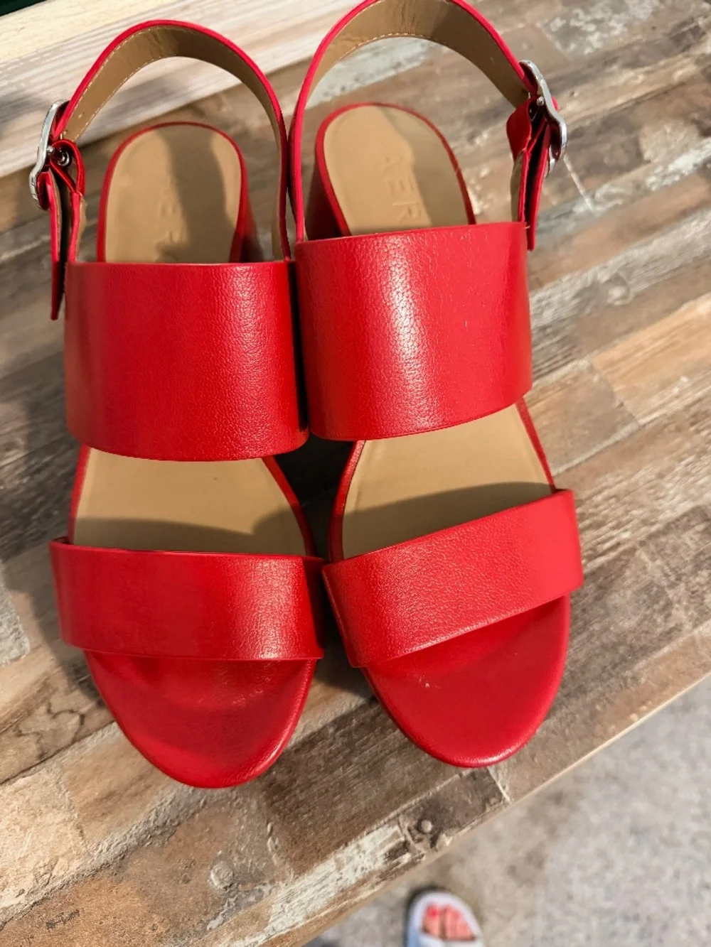 Aerosoles platform sandals